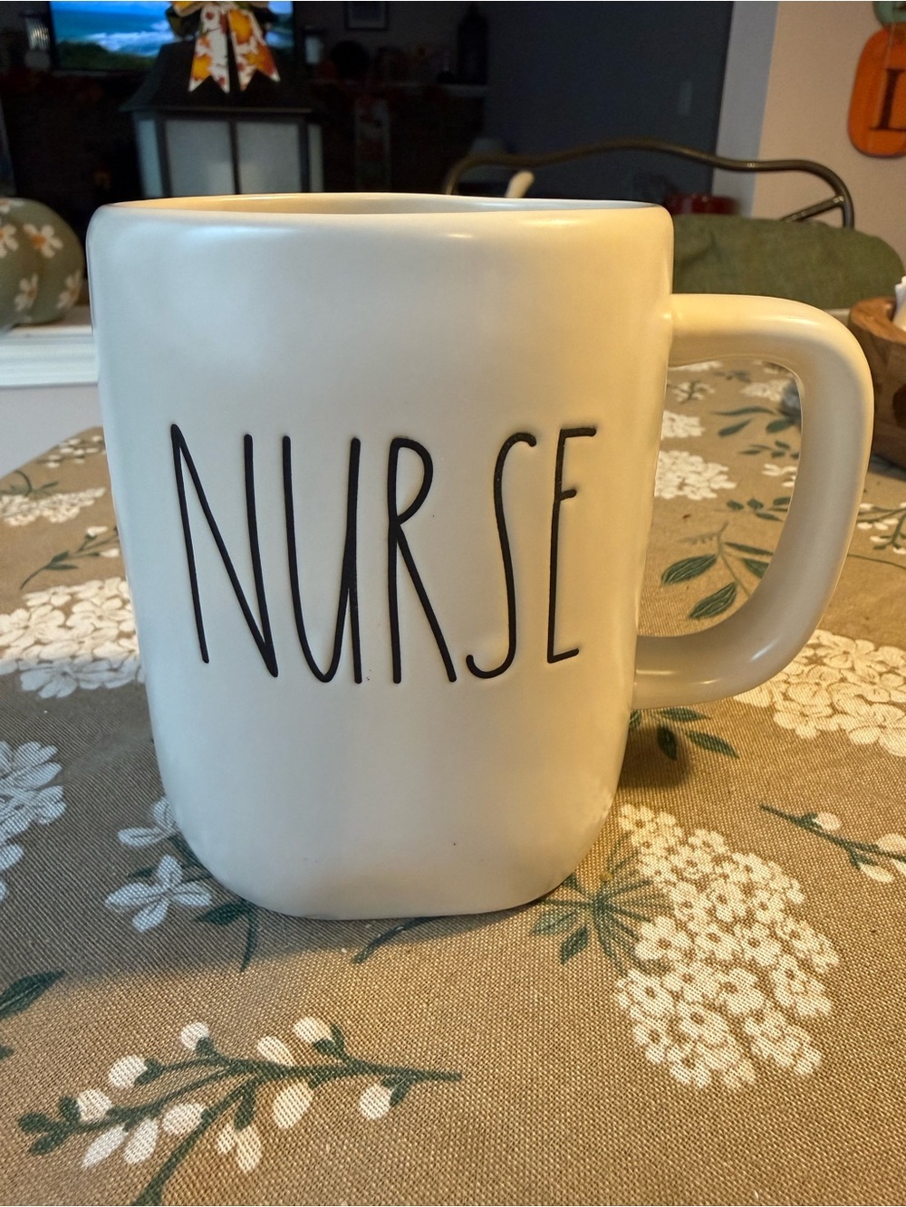 Rae Dunn Ceramic 'NURSE' Mug
